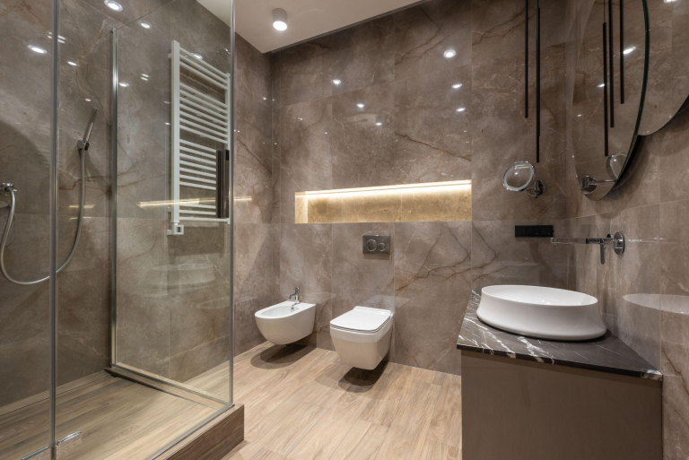 interior of a bathroom